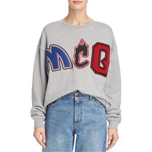 McQ Womens Embellished Sweatshirt, NWT
